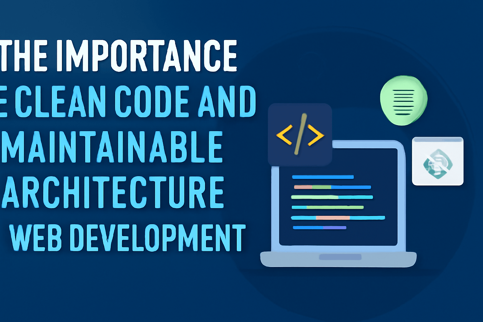    The Importance of Clean Code and Maintainable Architecture in Web Development