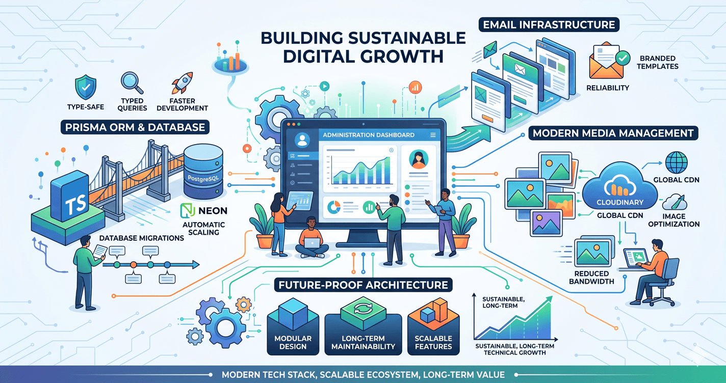 Featured graphic asset representing Inside the Modern Full-Stack Architecture Powering the New Marvel Creative Media Platform (Part 2)