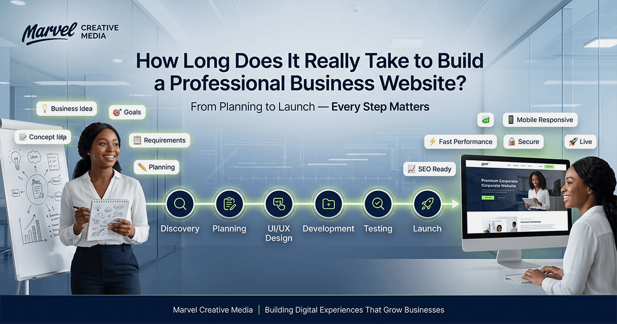 How Long Does It Take to Build a Professional Business Website? Complete 2026 Timeline